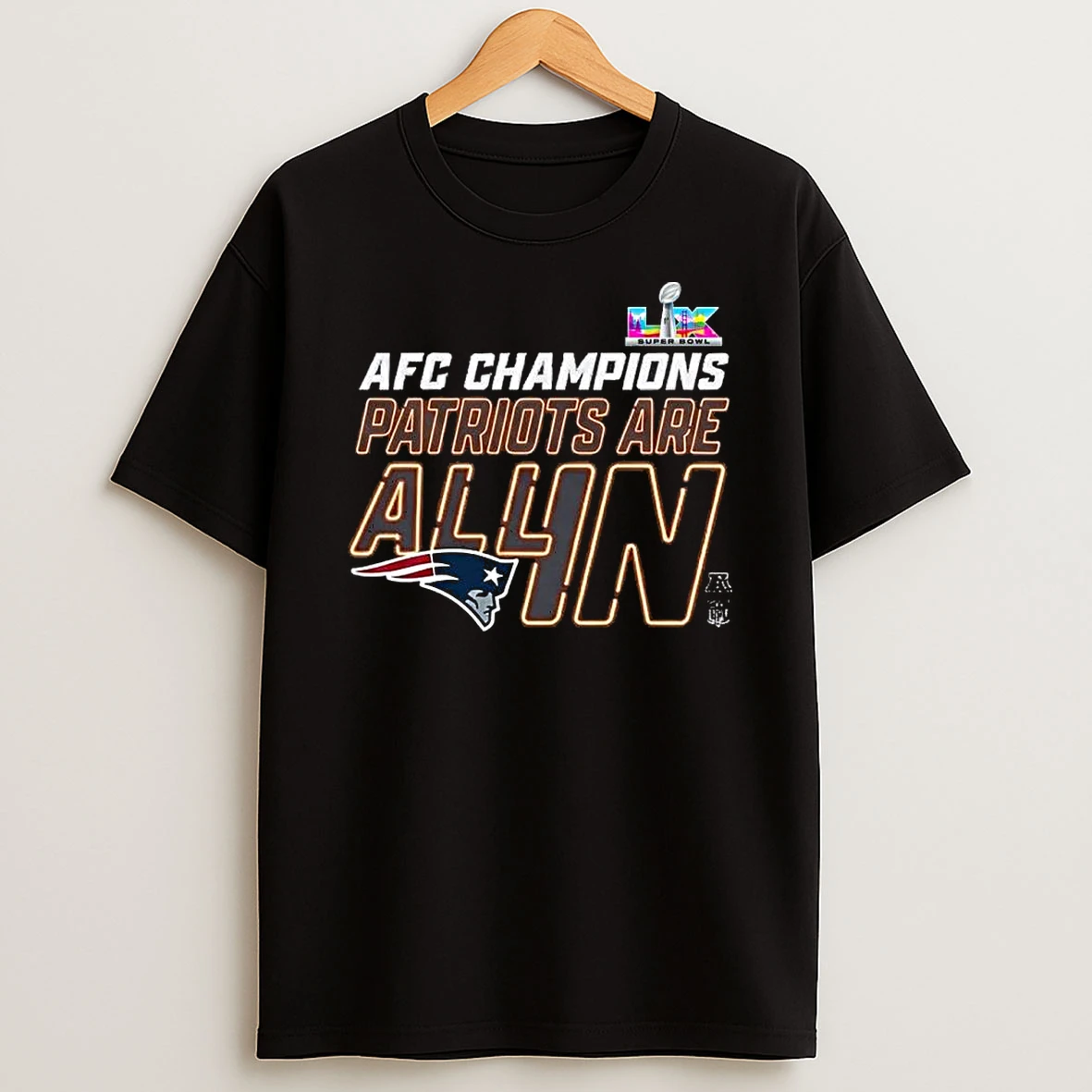 New England Patriots Are All In Afc Conference Champions Shirts