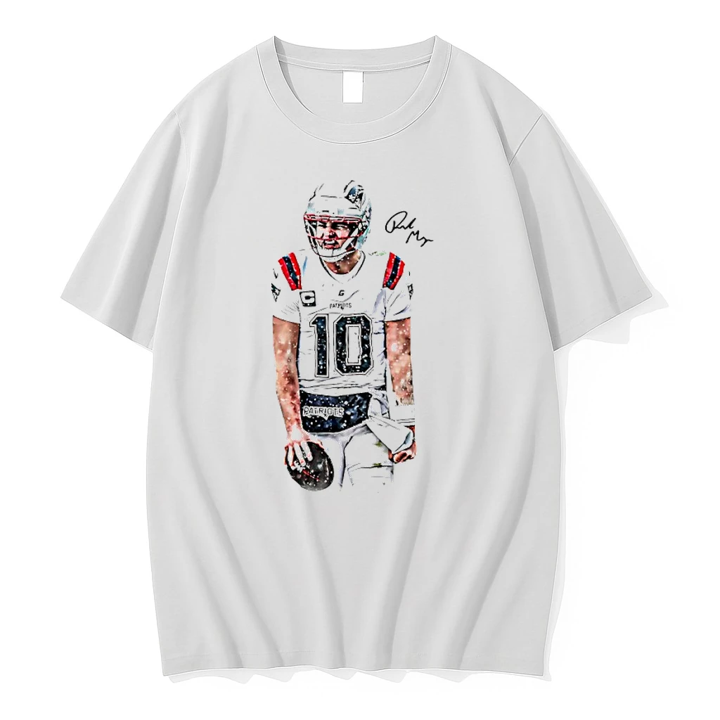 New England Patriots Drake Maye Ice Cold Signature Graphic Shirts