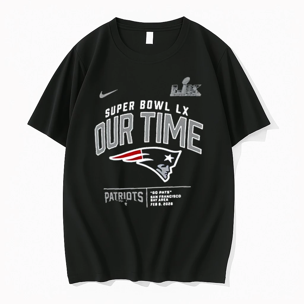 New England Patriots Super Bowl Lx Clear Sign Shirts