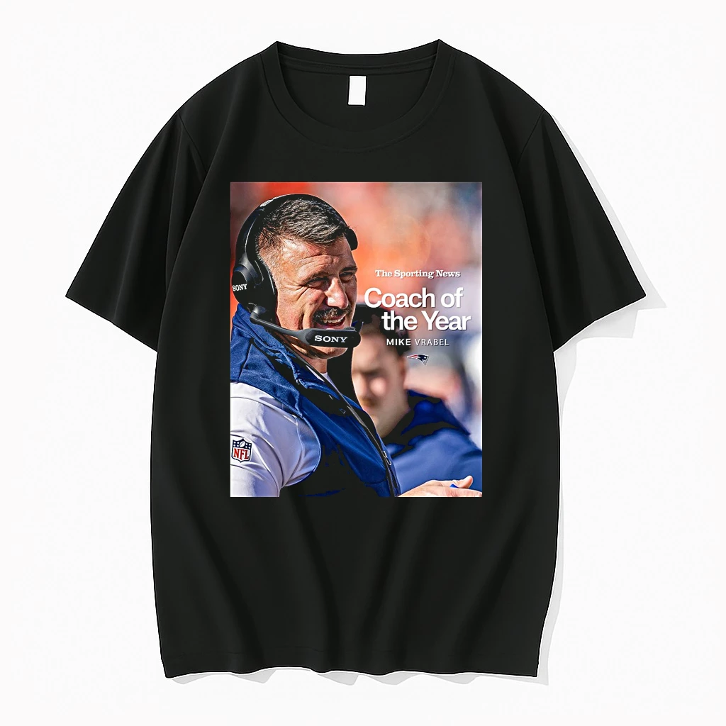 New England Patriots The Sporting News Coach Of The Year Mike Vrabel Shirts