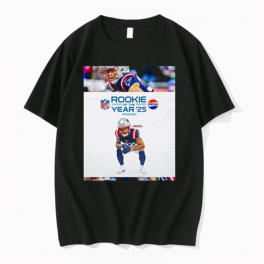 New England Patriots Treveyon Henderson Rookie Of The Year 25 Nominee Shirts