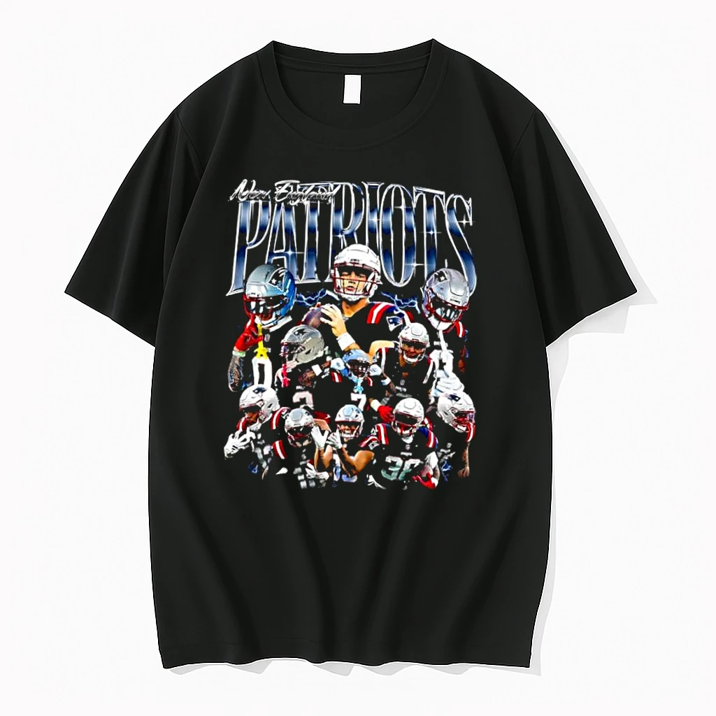 New England Patriots A Digital Art Collage Shirts
