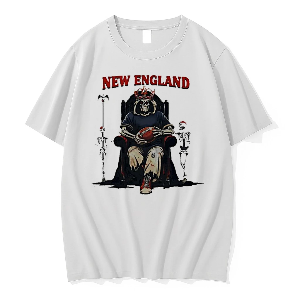 New England Patriots Football Skeleton King Shirts