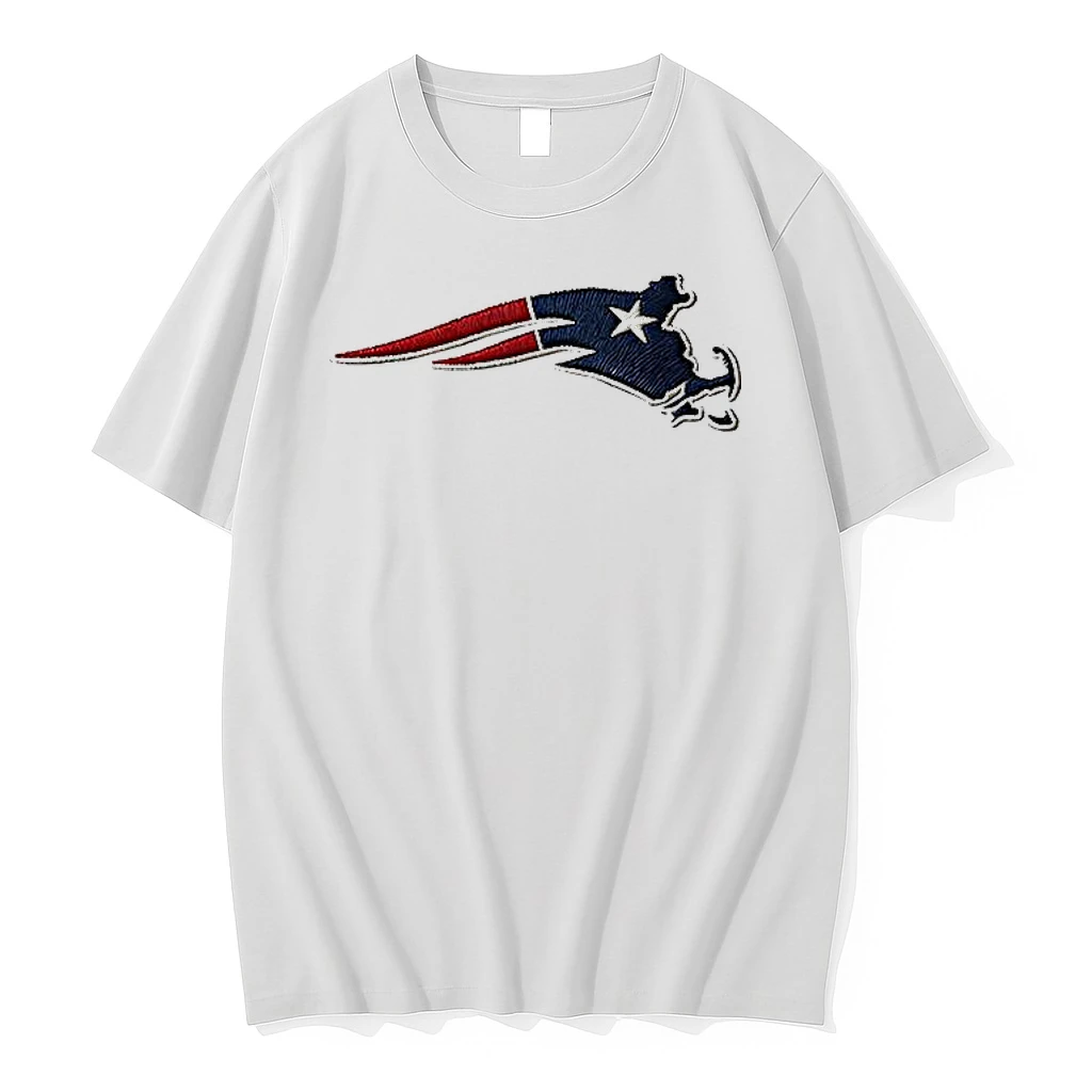 New England Patriots Logo X Map Football Lover Woman Shirts
