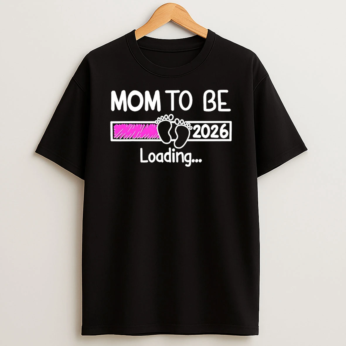 New Mom To Be 2026 Loading Shirts