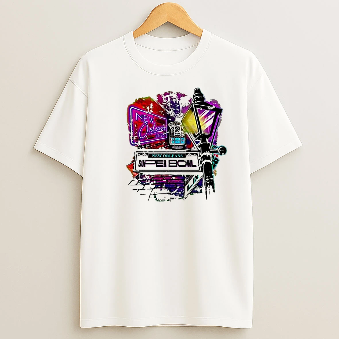 New Orleans 2025 Super Bowl Lix Shirts