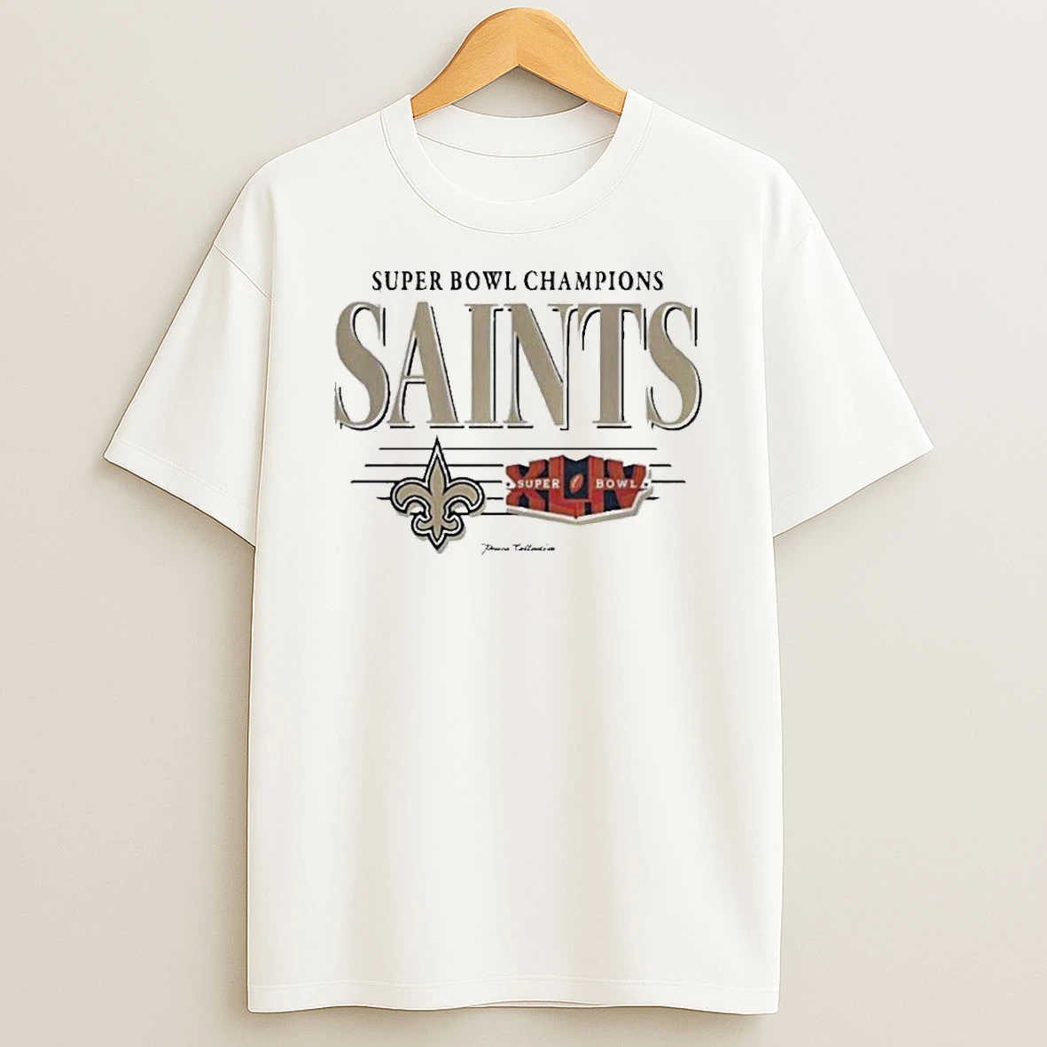 New Orleans Saints Super Bowl Champions Xliv Vintage Shirts