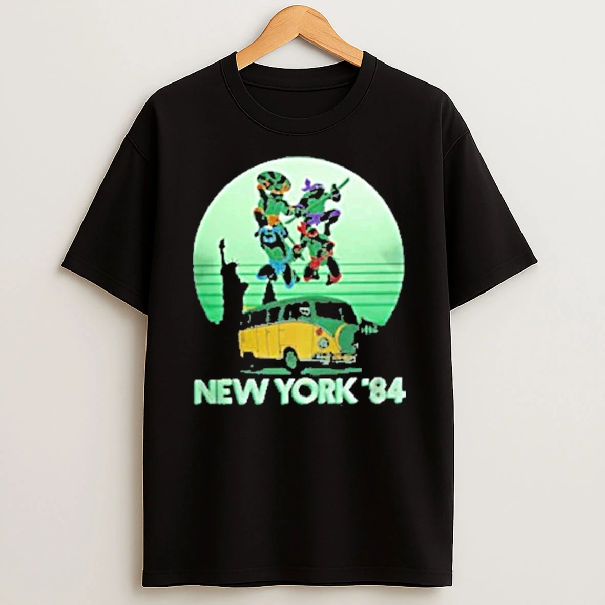 New York 84 Teenage Mutant Ninja Turtles Under Moonlight Shirts
