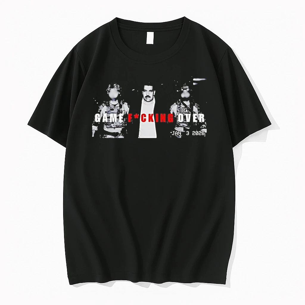 Nicolas Maduro Captured Game Fucking Over Shirts