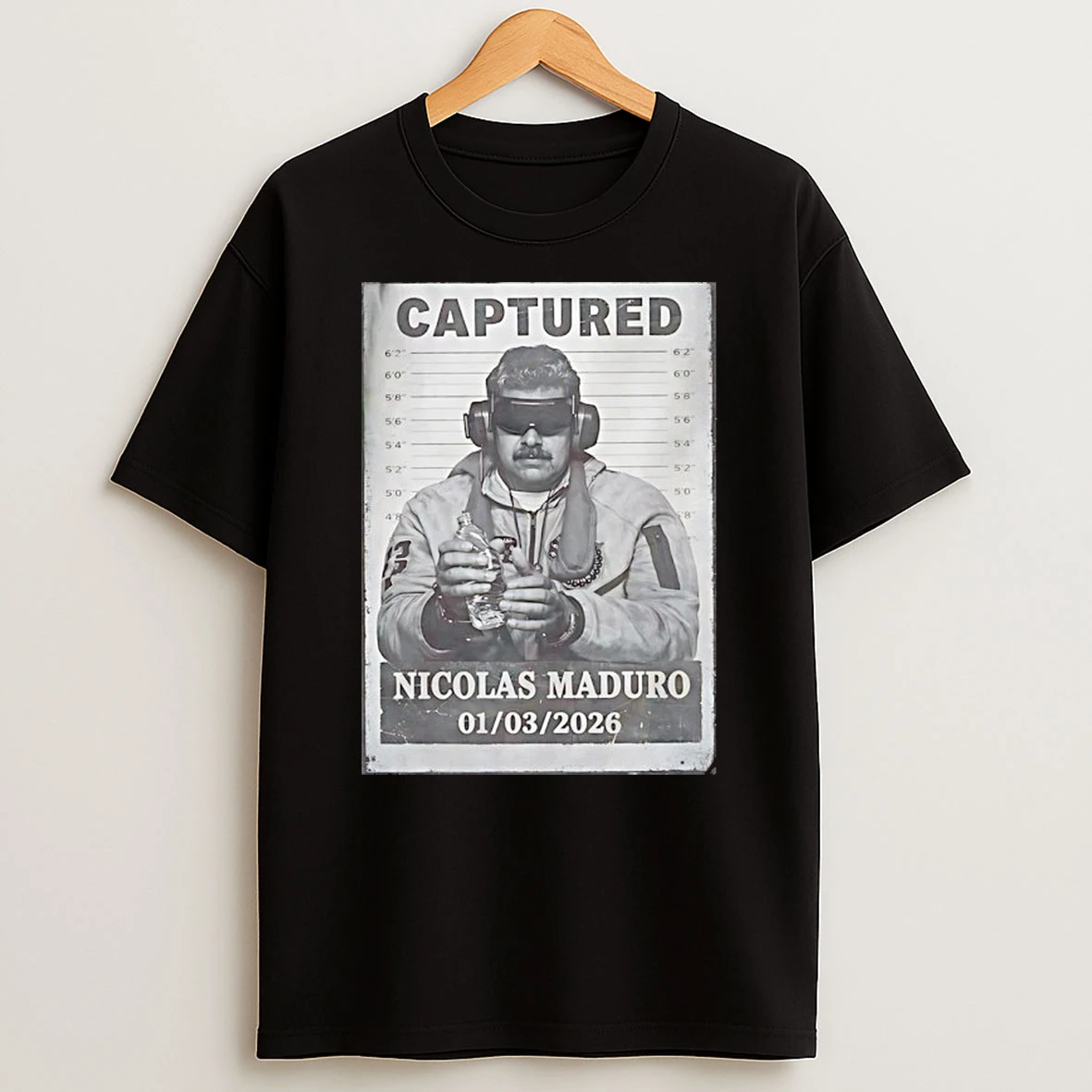 Nicolas Maduro Mugshot Captured Graphic Shirts