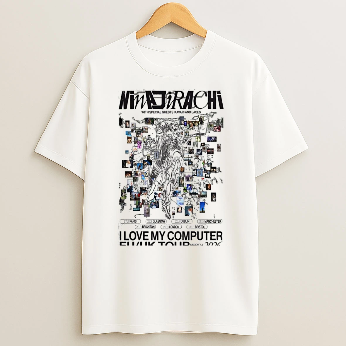 Ninajirachi Eu Uk Tour March 2026 Shirts