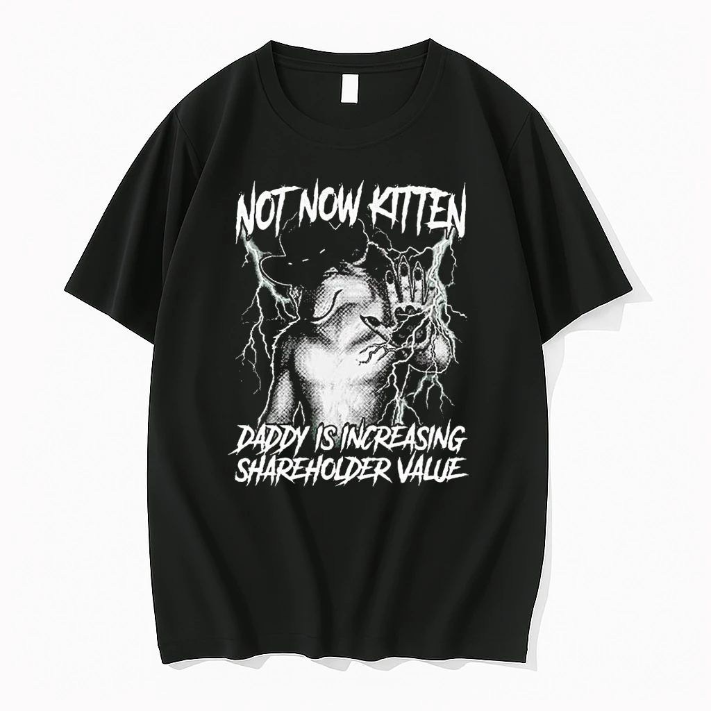 Not Now Kitten Daddy Is Increasing Shareholder Value Shirts