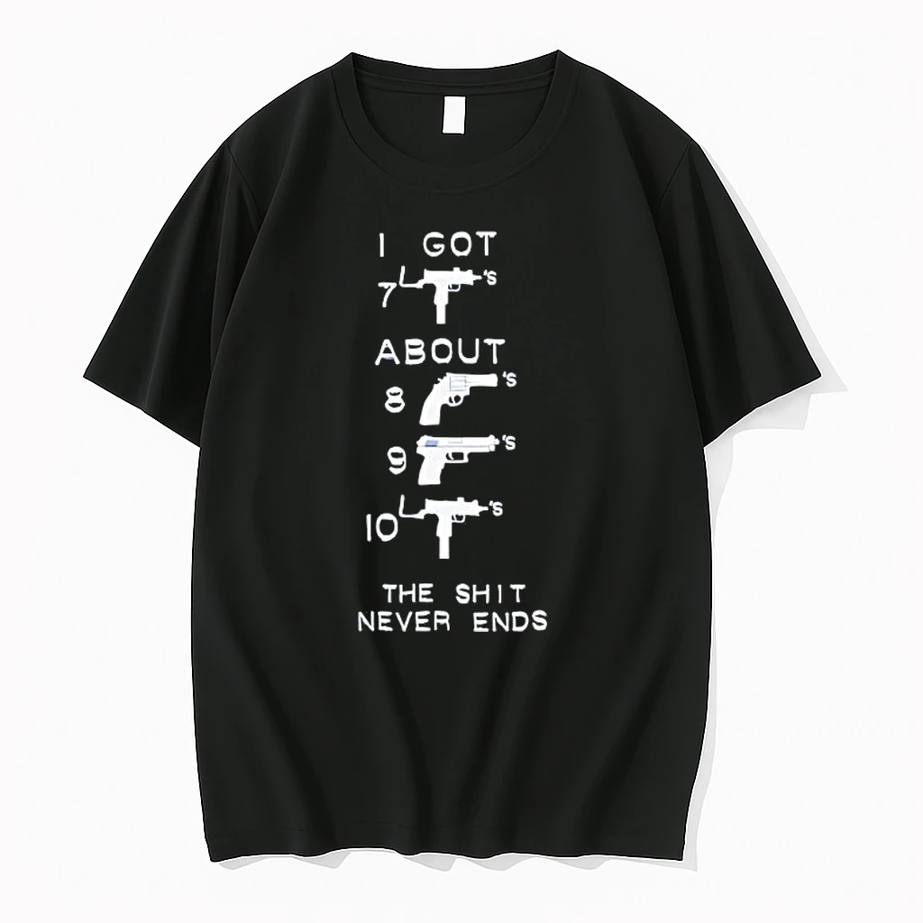 Notorious B I G Gun I Got About The Shit Never Ends Shirts