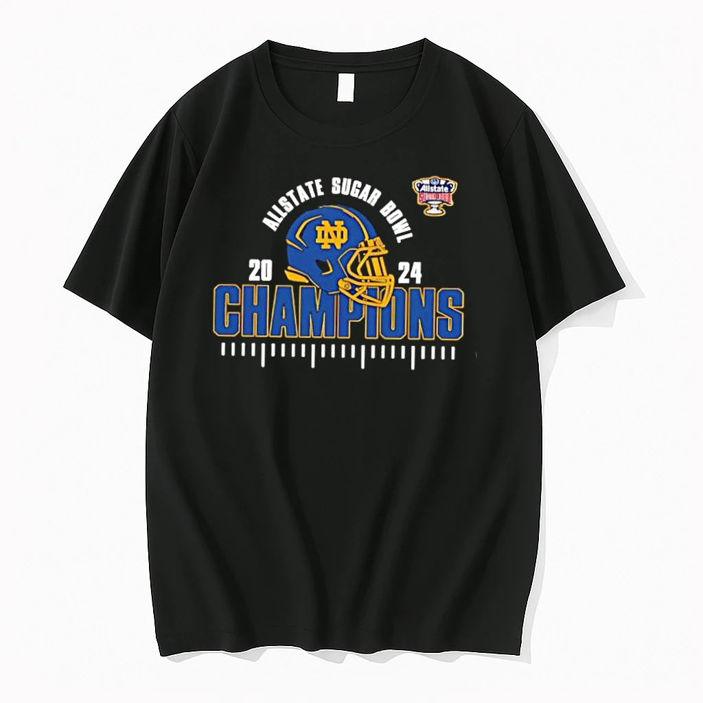 Notre Dame Fighting Irish Is The 2024 Allstate Sugar Bowl Champions Shirts