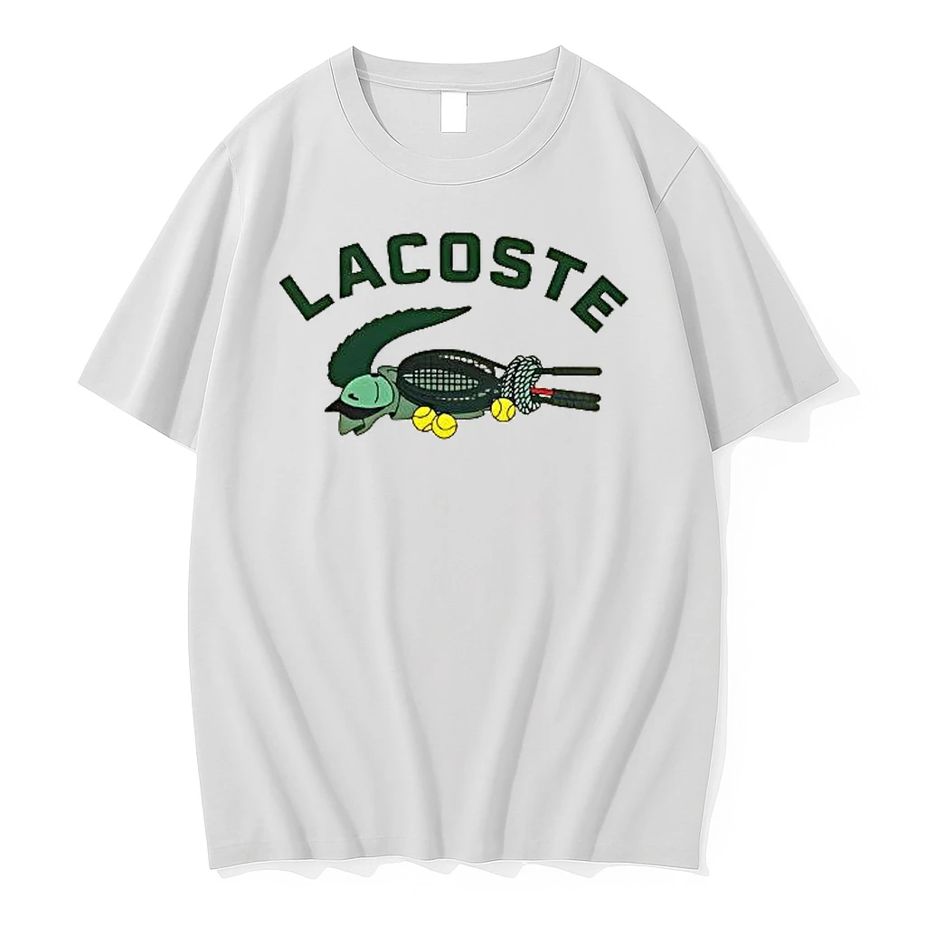 Novak Djokovic Wearing Lacos Logo Parody Woman Shirts