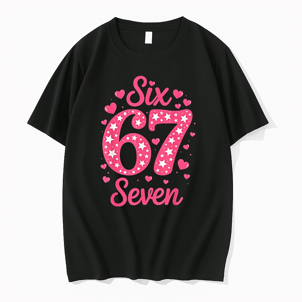 Number 67 Six Seven 67 Meme Valentines Day Shirts