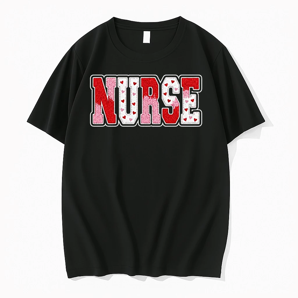 Nurses Heart Nurse Valentines Nursing Medical Rn Cna Er Icu Shirts