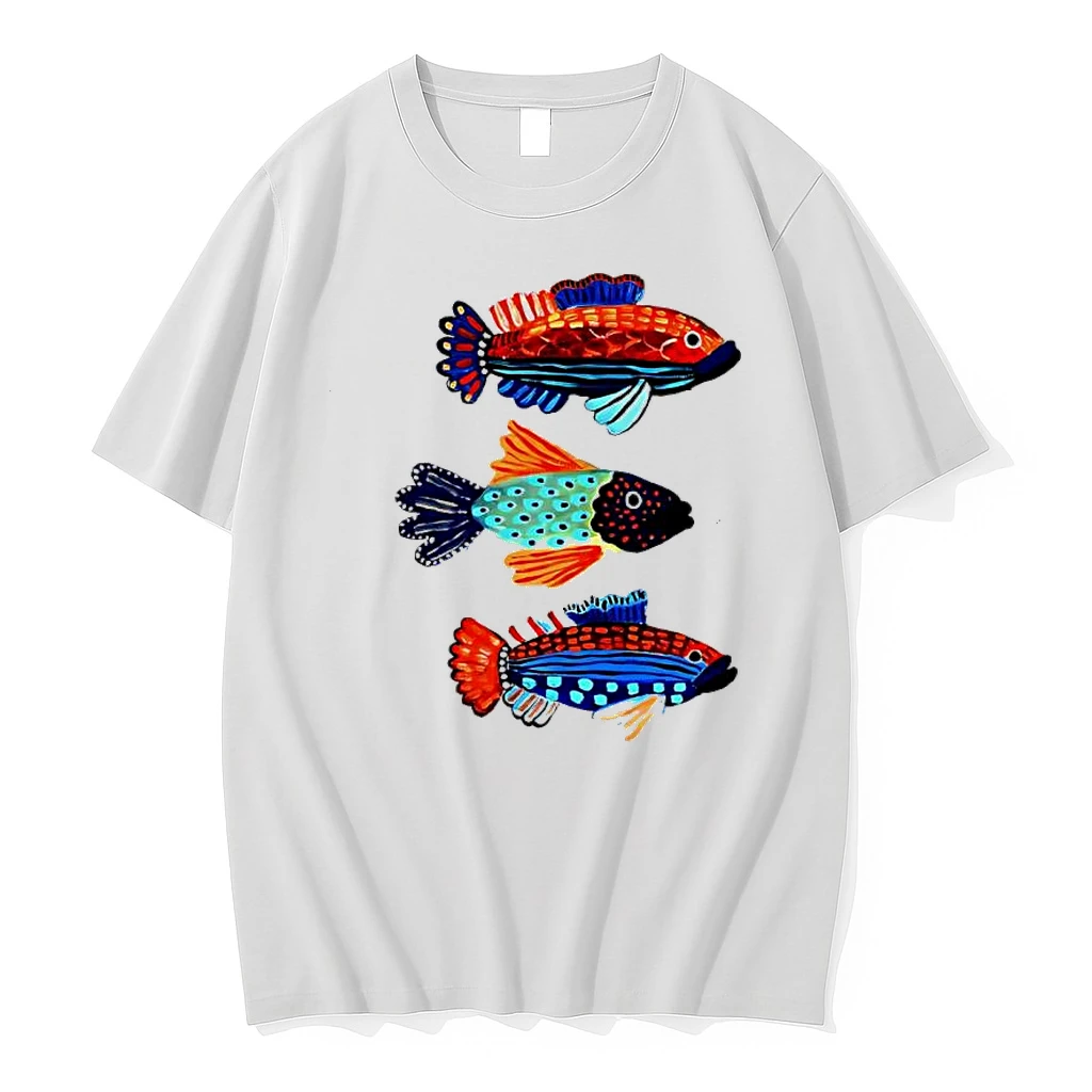 Ocean Fish Trio Washed Shirts