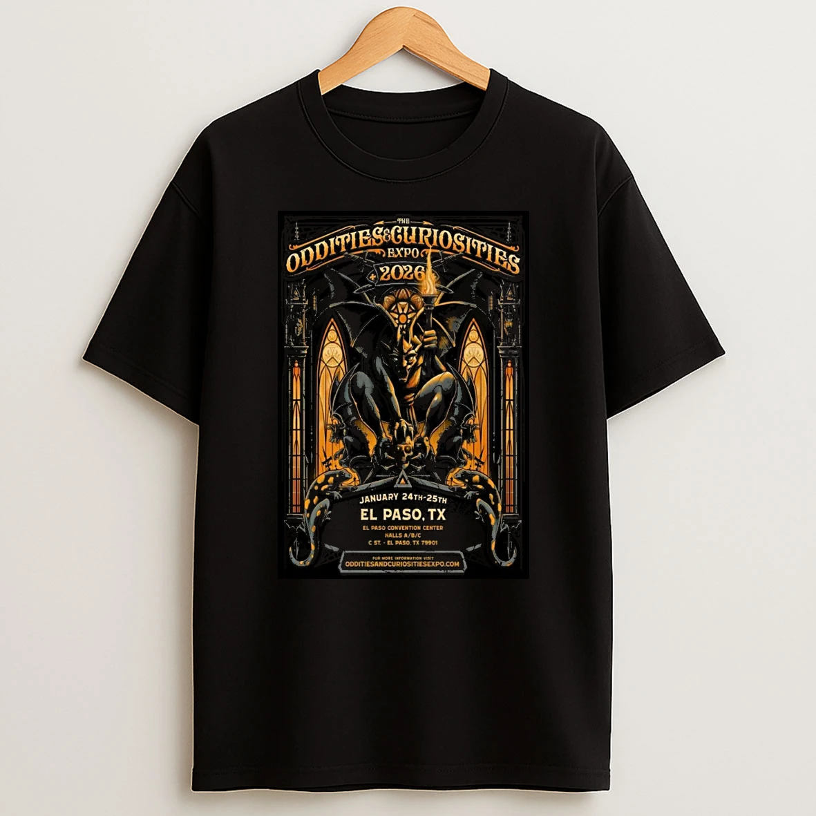 Oddities And Curiosities Expo El Paso Tx Jan 24 25 2026 Tour Shirts