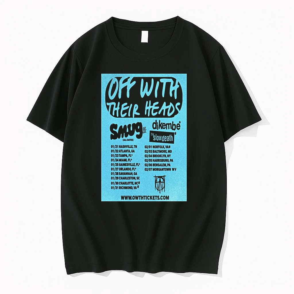 Off With Their Heads January February 2026 Shirts