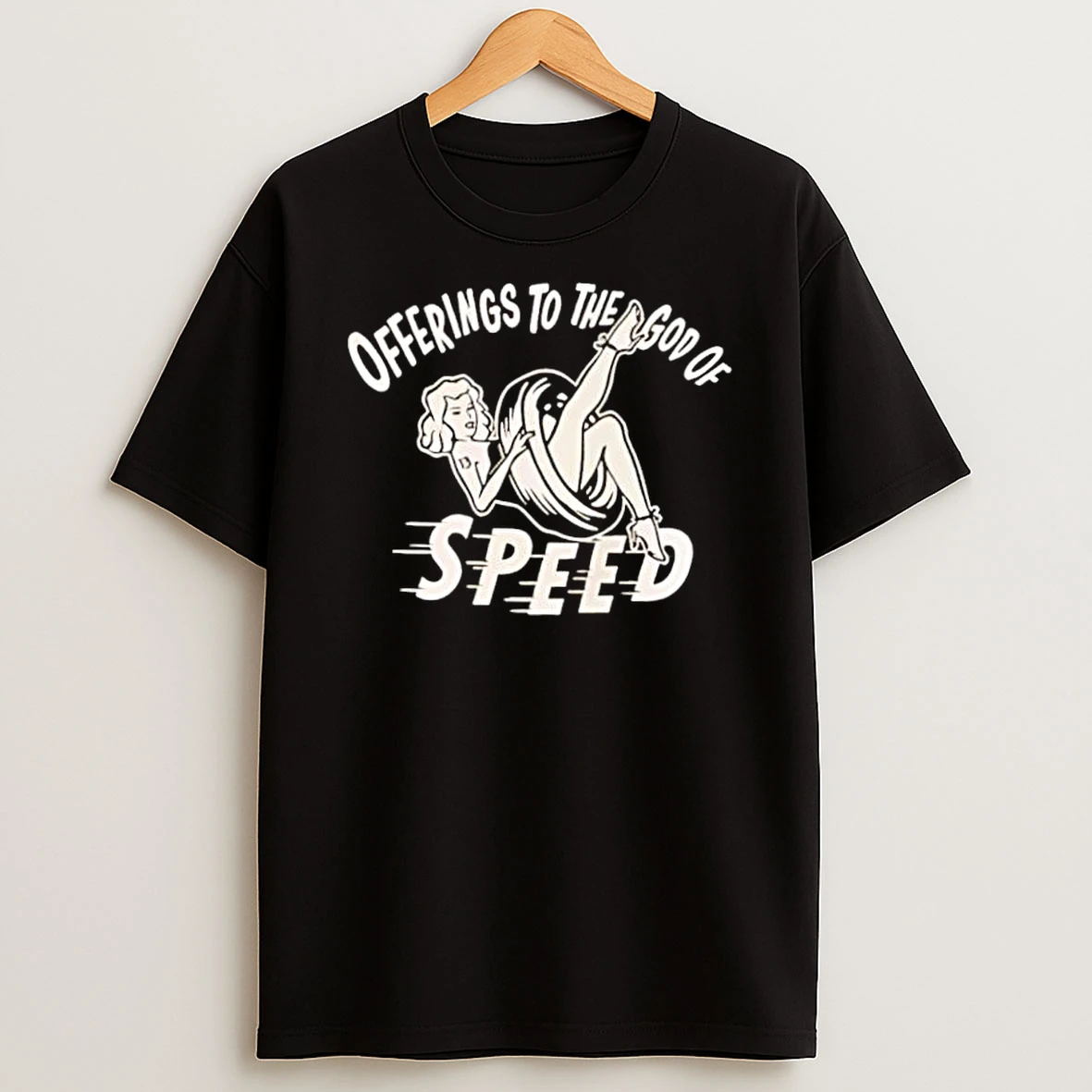 Offerings To The God Of Speed Lucky 13 Pinup Shirts