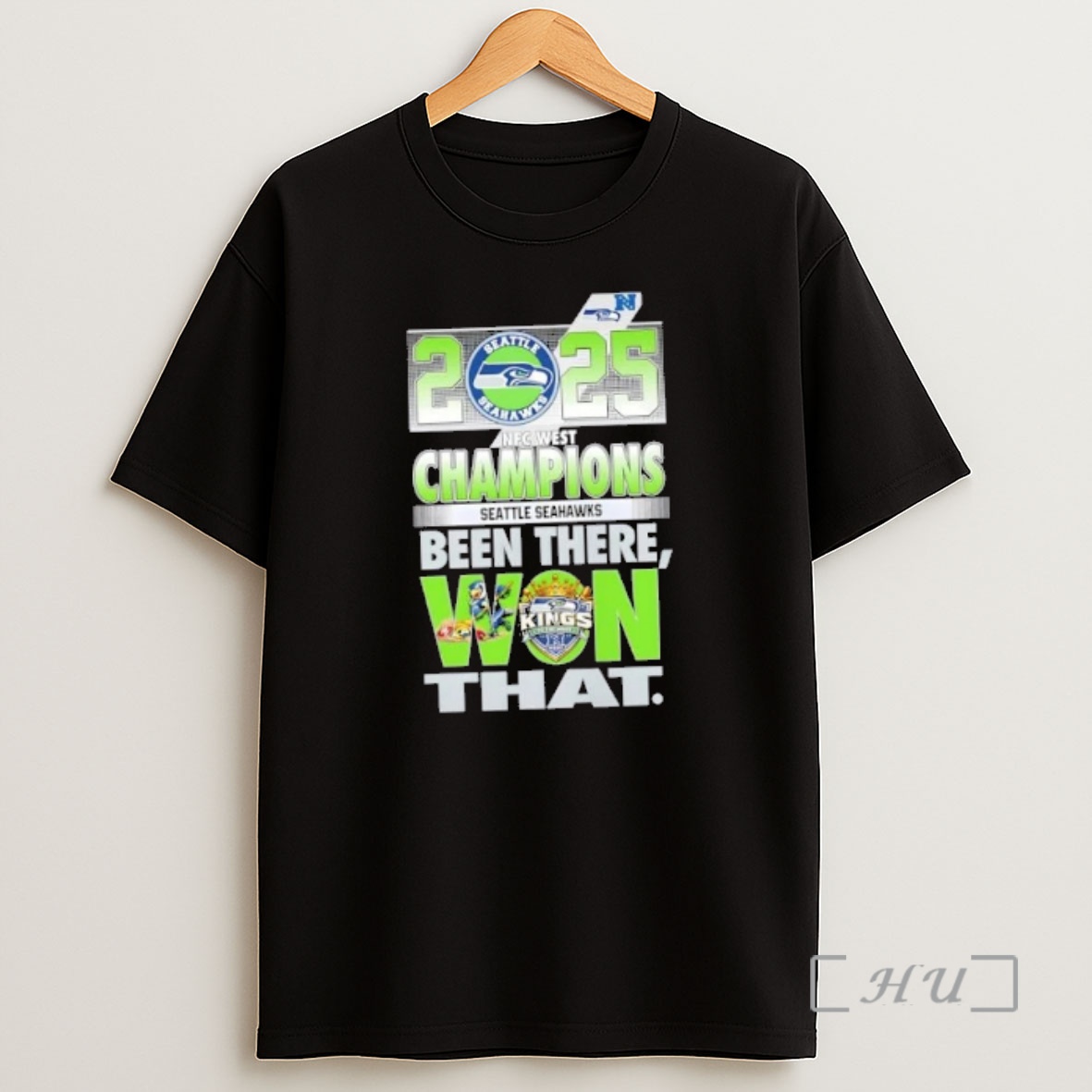 Officials 2025 Afc North Champions Seattle Seahawks Been There Won That Shirt Sweatshirt Tee
