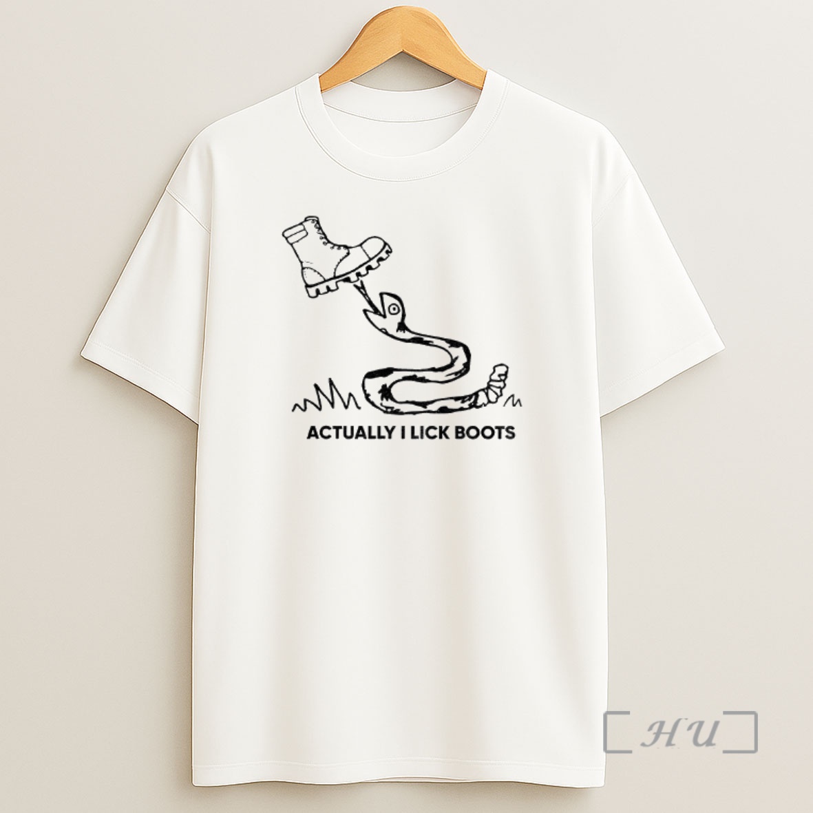 Officials Actually I Lick Boots Snake Shirt Sweatshirt Tee