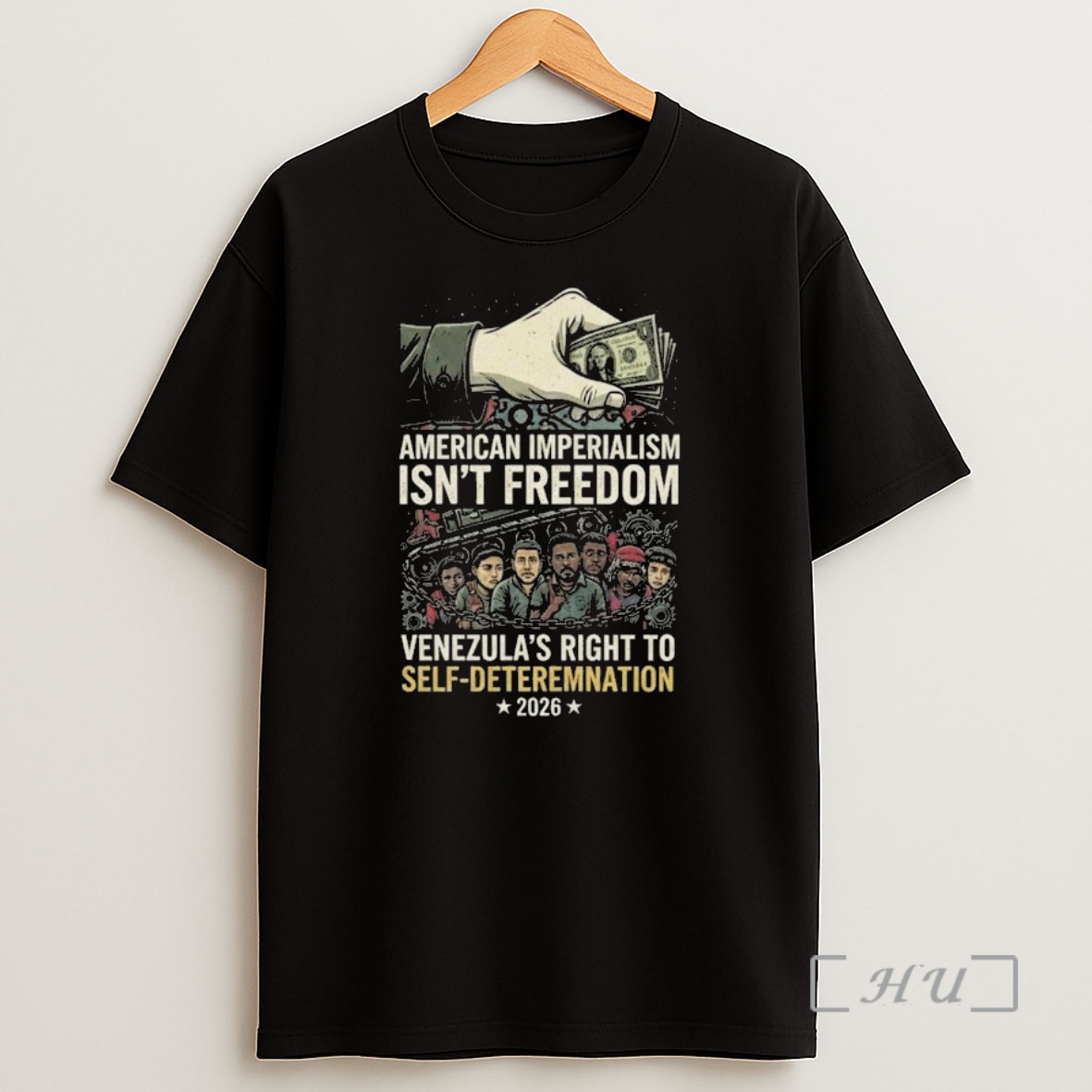 Officials American Imperialism Isnt Freedom Venezuela Self Determination 2026 Shirt Sweatshirt Tee