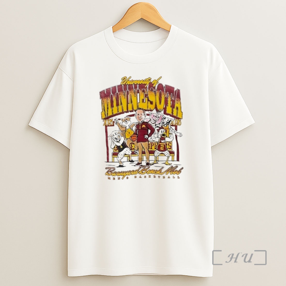 Officials Barnyard Bench Mob University Of Minnesota Golden Gophers Mens Basketball Shirt Sweatshirt Tee