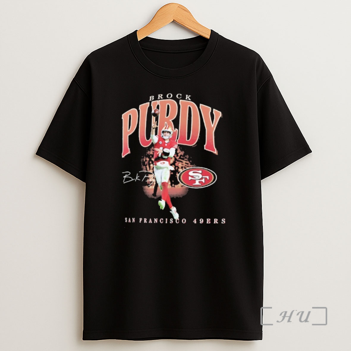 Officials Brock Purdy San Francisco 49ers Player Signature Graphic Shirt Sweatshirt Tee