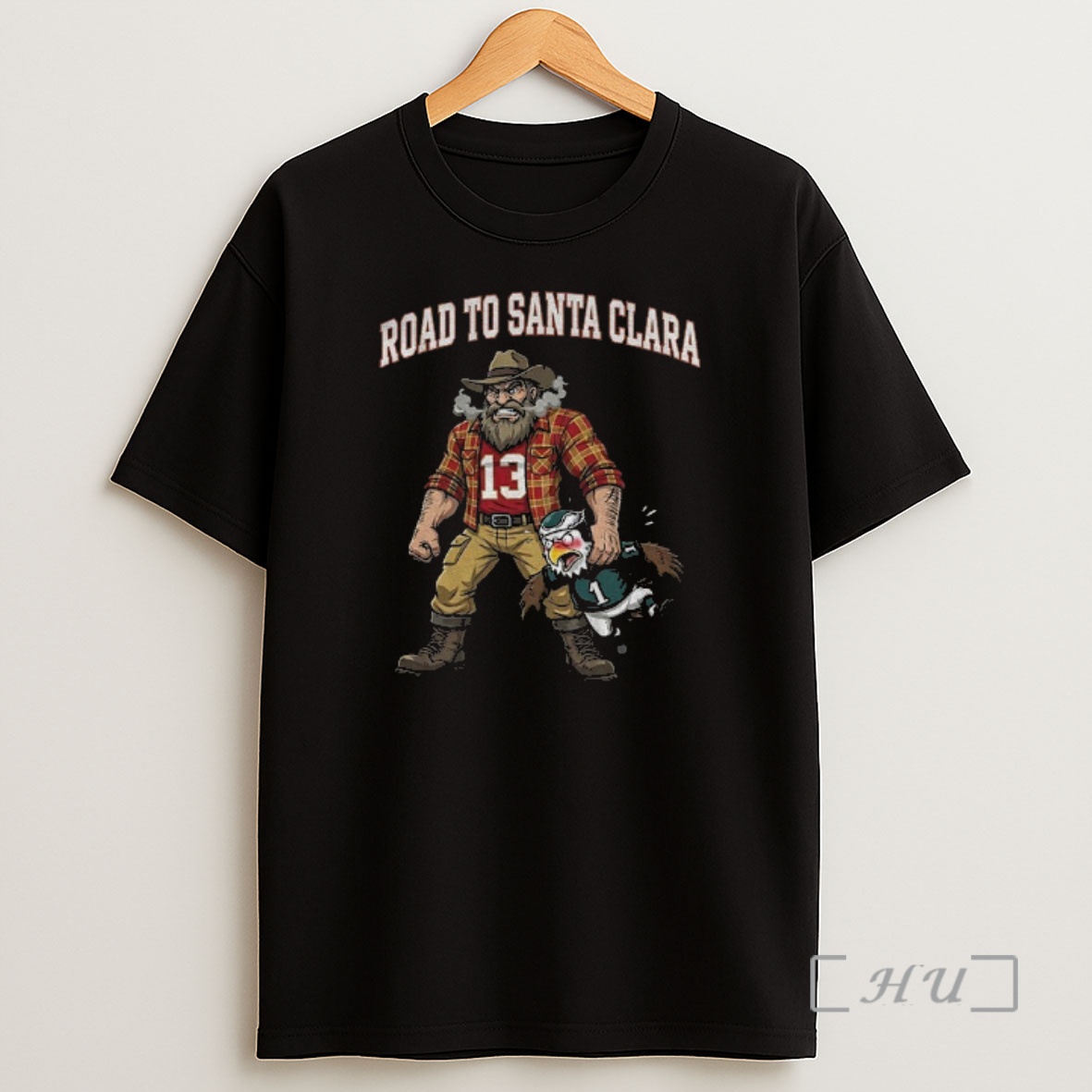 Officials Brock Purdy Holding Philadelphia Mascot San Francisco 49ers Football Shirt Sweatshirt Tee