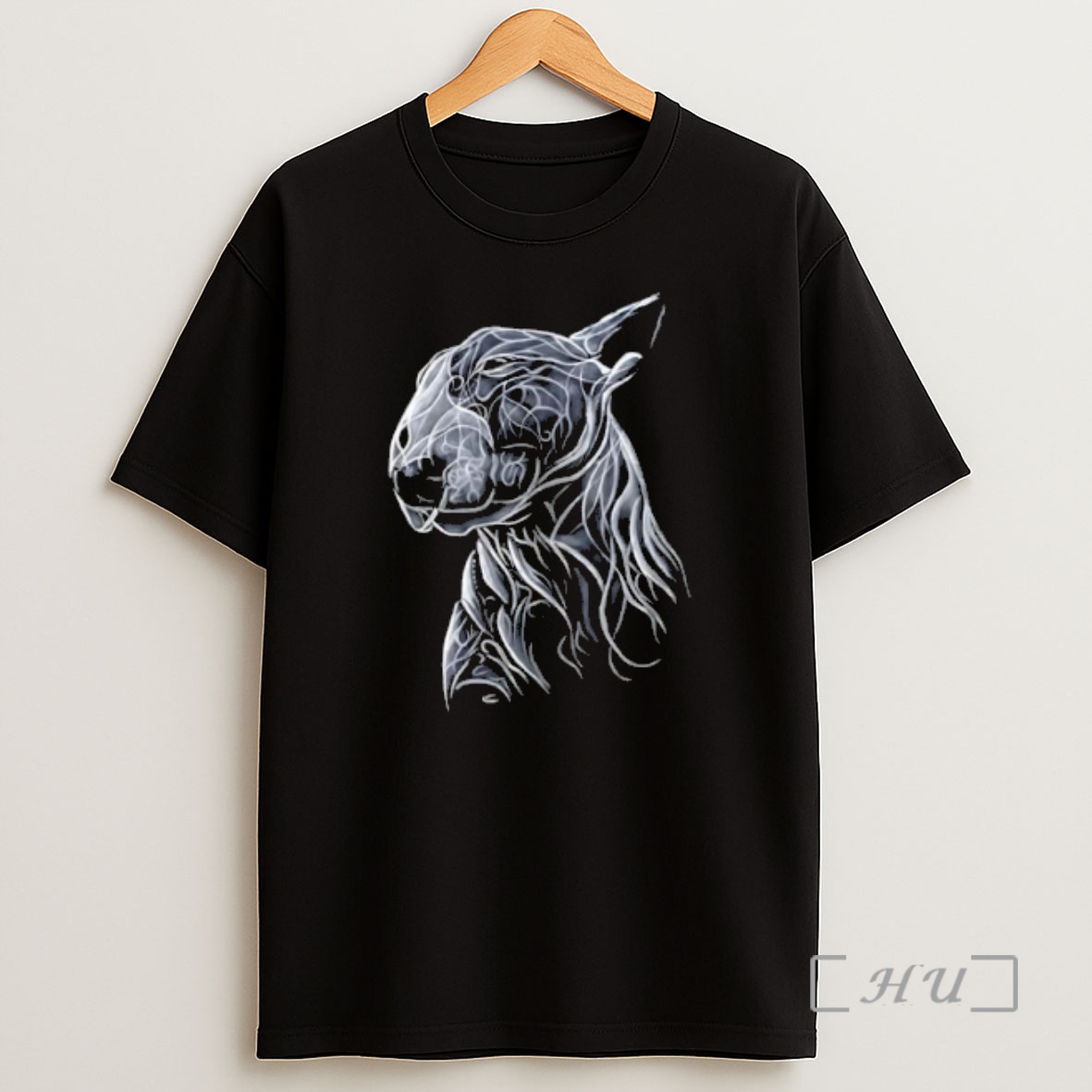 Officials Bull Terrier Fractal Art Dog Shirt Sweatshirt Tee
