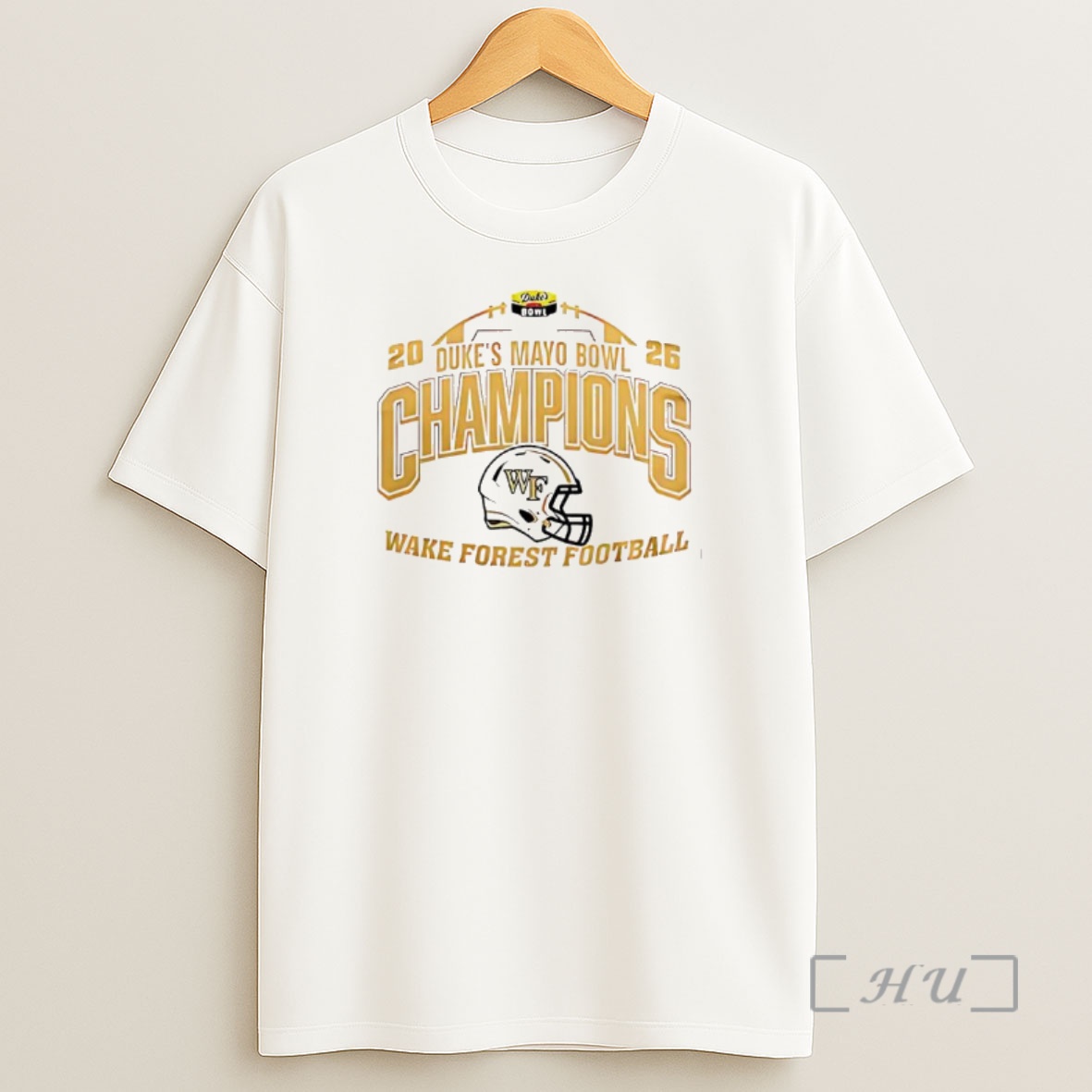 Officials Champions Wake Forest Demon Deacons 2026 Dukes Mayo Bowl Shirt Sweatshirt Tee