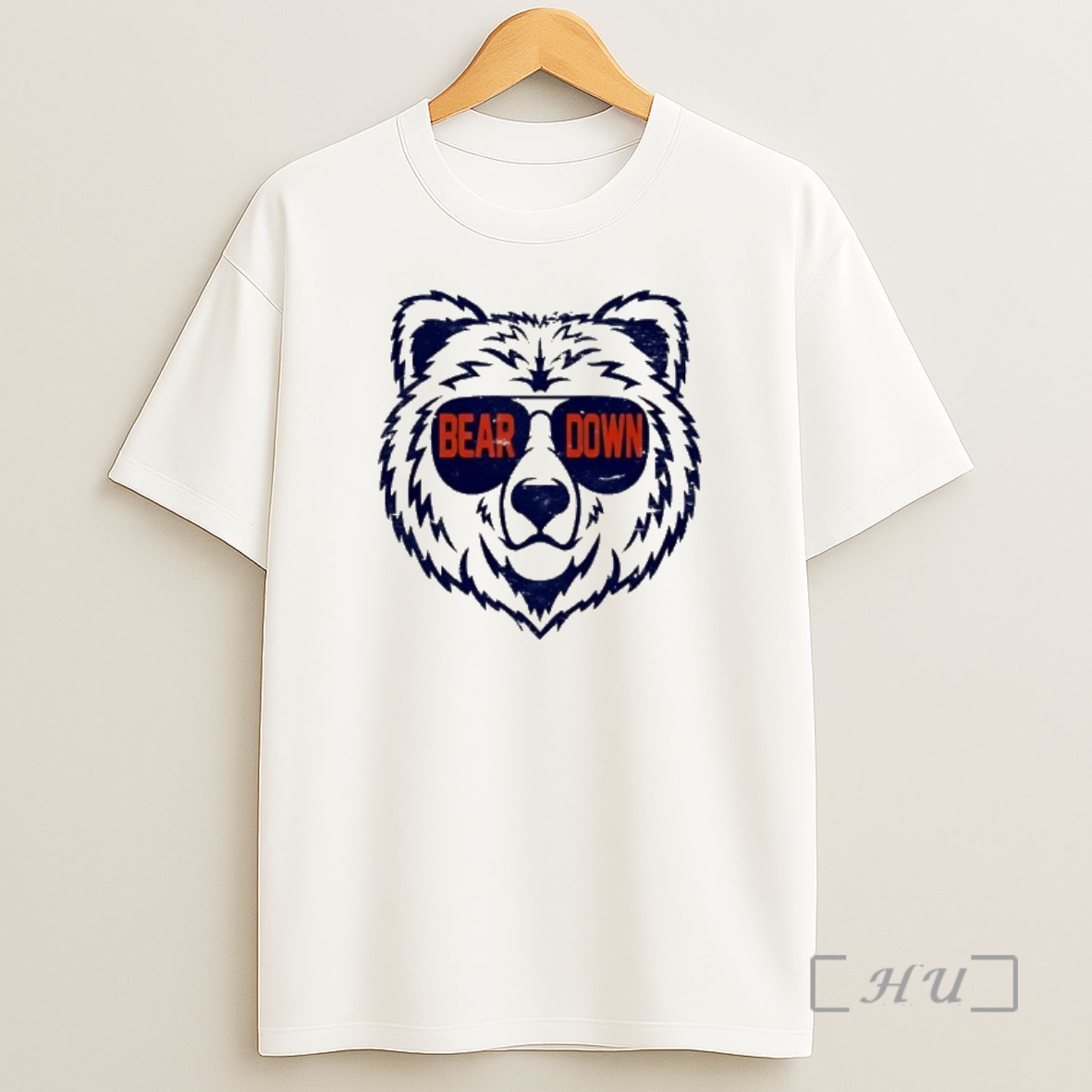 Officials Chicago Bears Down Head Shirt Sweatshirt Tee