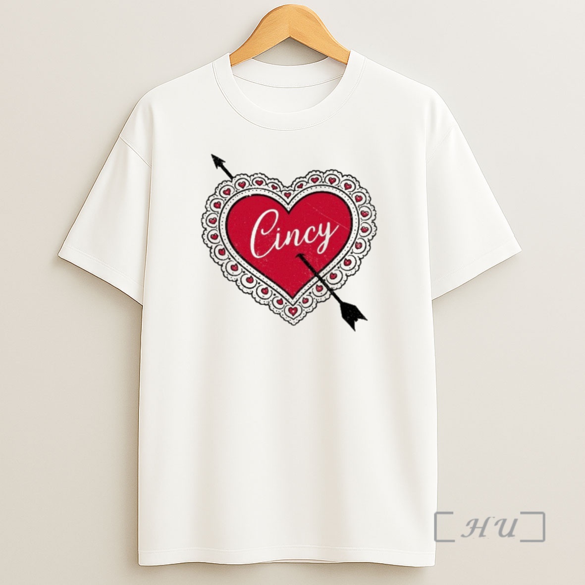 Officials Cincy Valentine Arrow Shirt Sweatshirt Tee