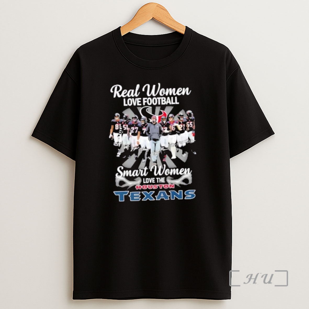 Officials Coach Demeco Ryans And Players Real Women Love Football Smart Women Love The Houston Texans Shirt Sweatshirt Tee