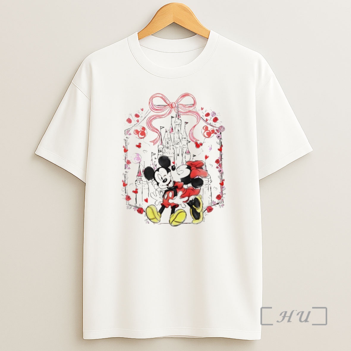 Officials Coquette Bows Mickey Minnie Disney Valentine Day Shirt Sweatshirt Tee