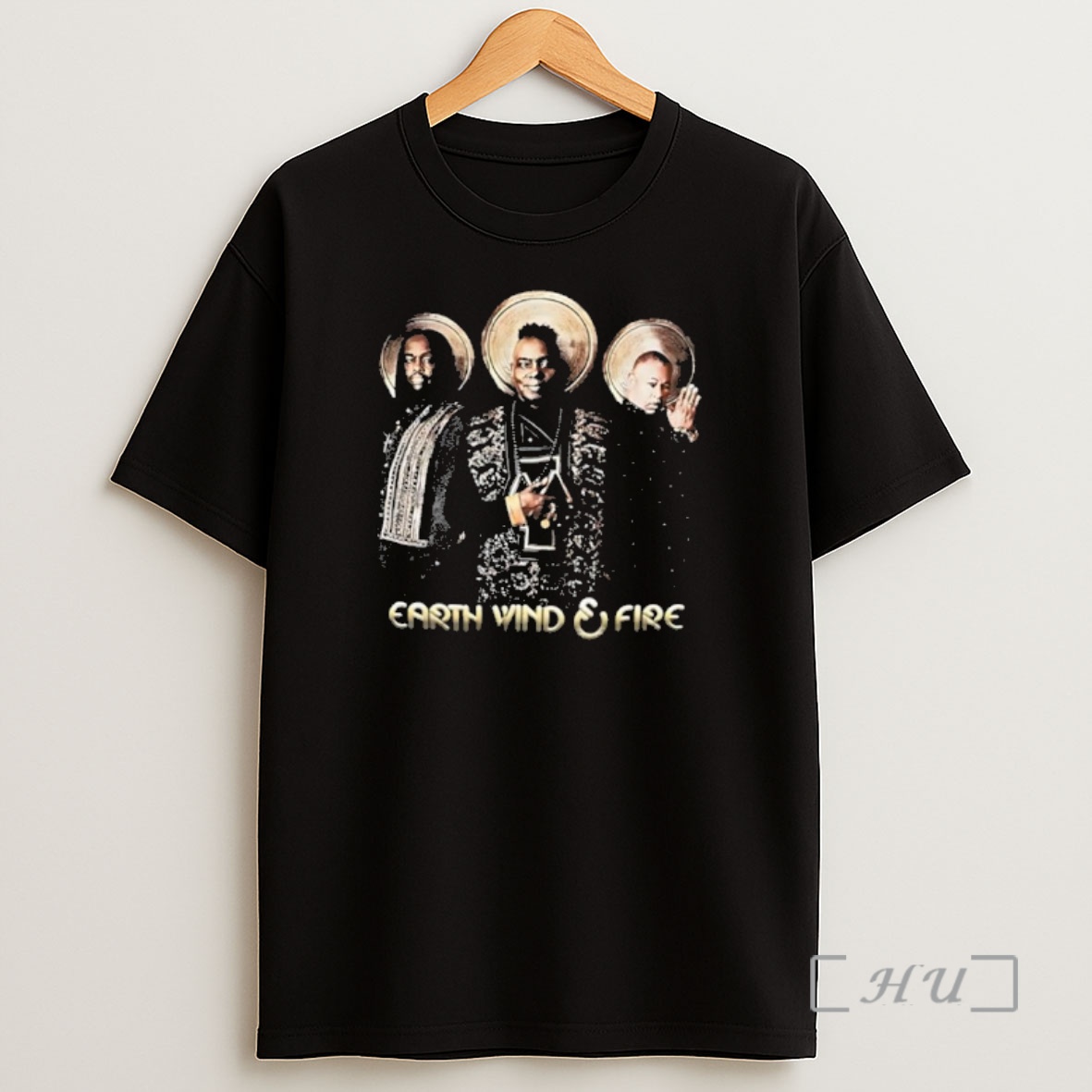 Officials Earth Wind And Fire Black Graphic Shirt Sweatshirt Tee