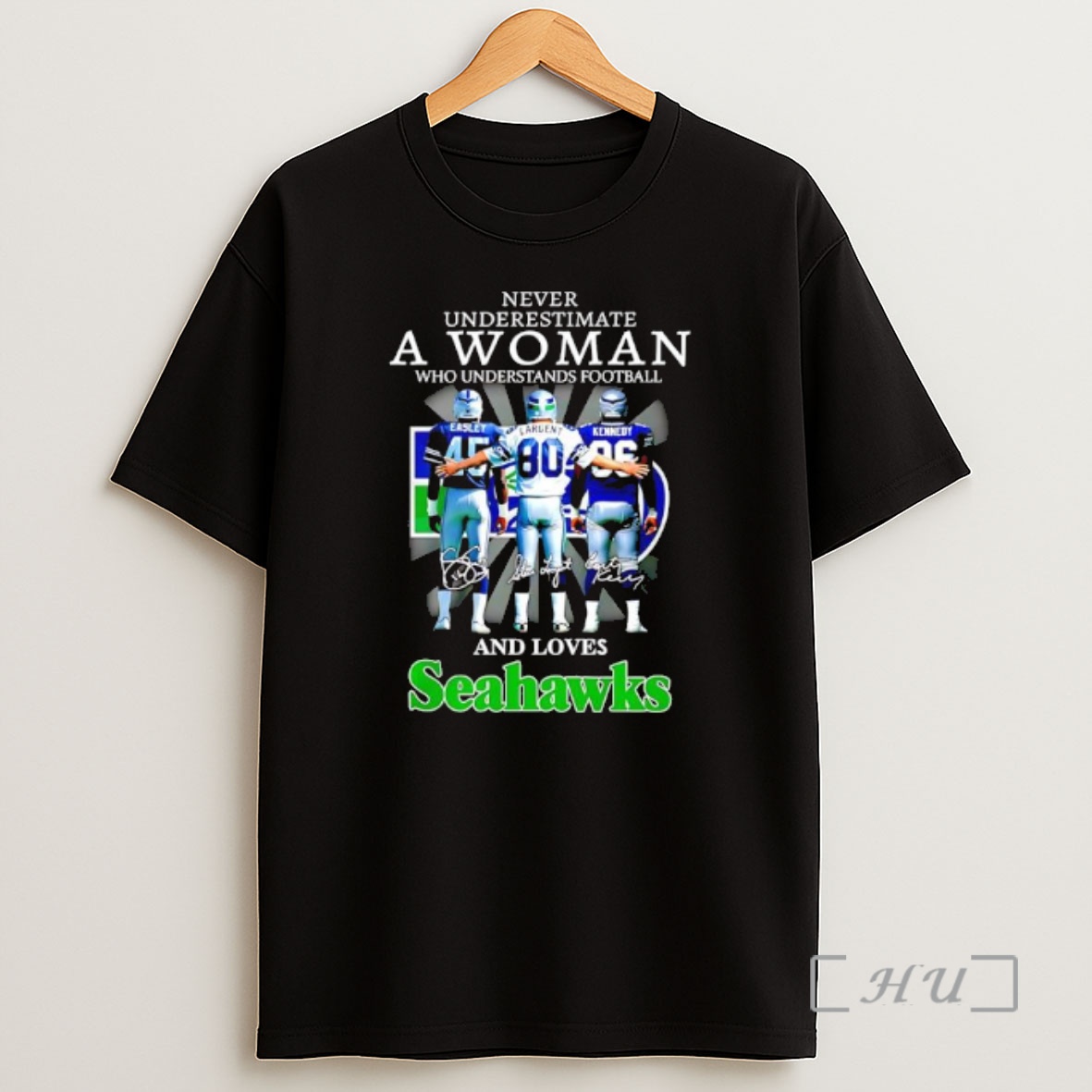 Officials Easley X Largent X Kennedy Never Underestimate A Woman Who Understands Football And Loves Seahawks Shirt Sweatshirt Tee