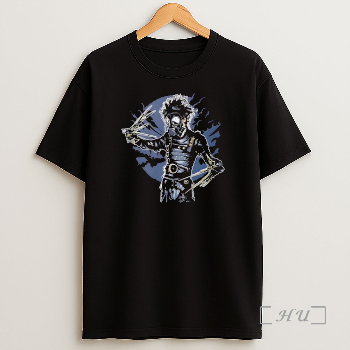 Officials Gas Mask Scissorhands Gothic Horror Shirt Sweatshirt Tee