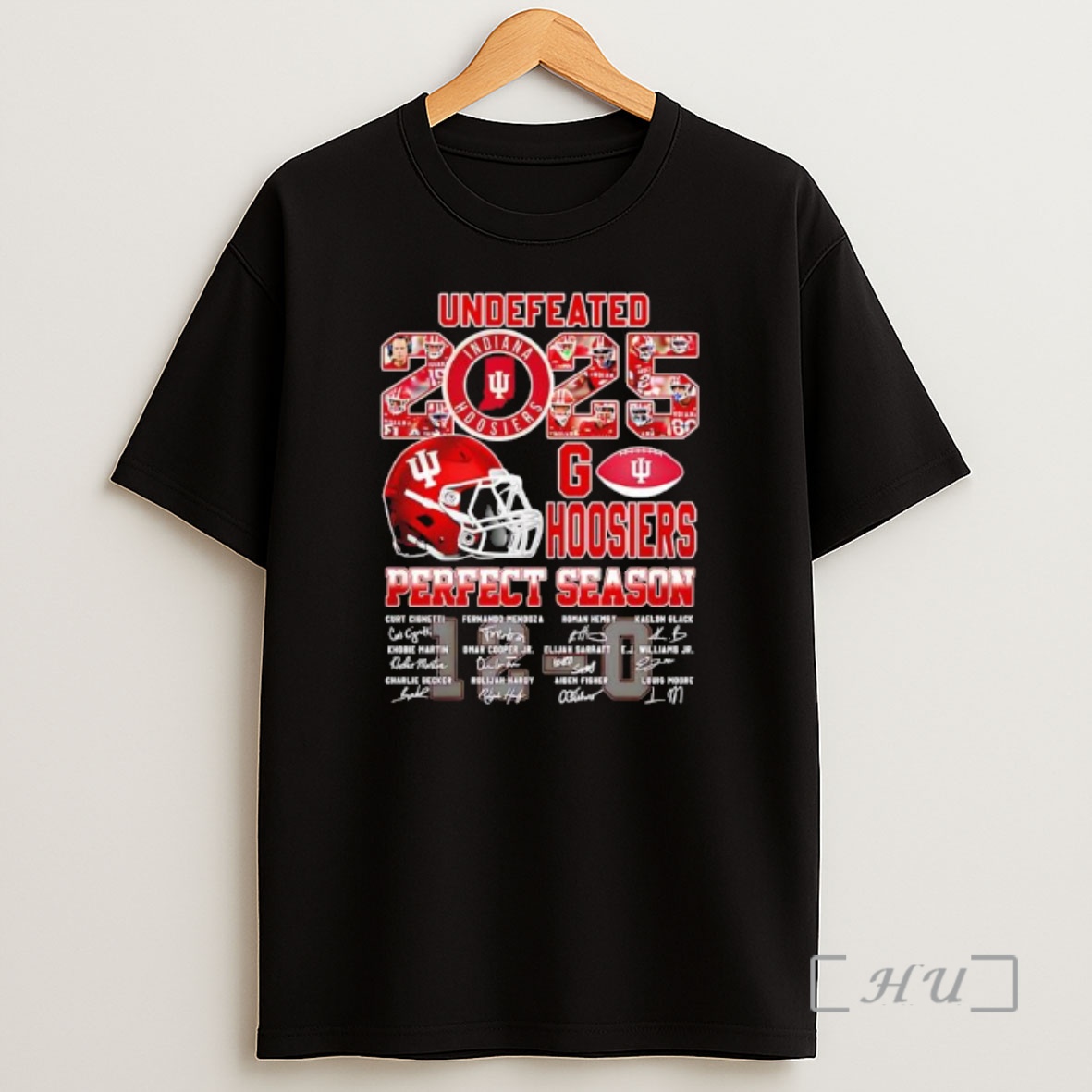 Officials Go Hoosiers Indiana Undefeated 2025 Football Perfect Season Shirt Sweatshirt Tee