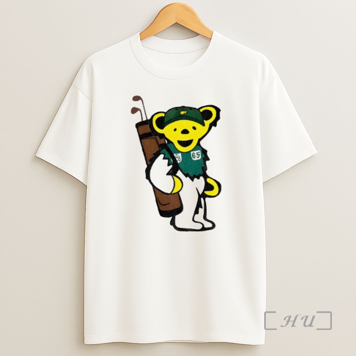 Officials Grateful Dead Bear Caddie Golf Masters Tournament Shirt Sweatshirt Tee