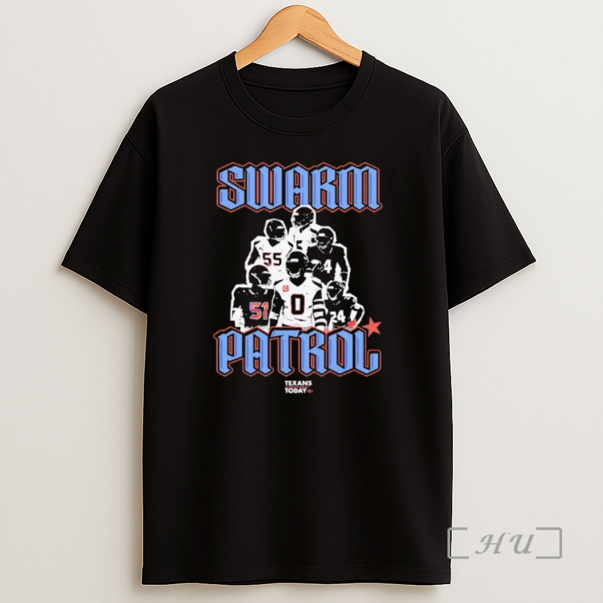 Officials Houston Texans Swarm Patrol Players Graphic Shirt Sweatshirt Tee