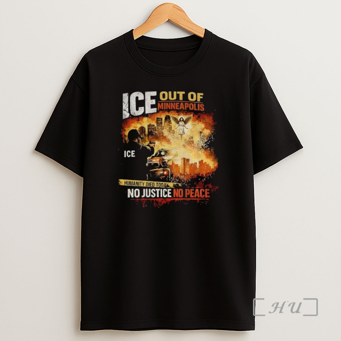 Officials Ice Shooting Minneapolis No Justice No Peace Shirt Sweatshirt Tee