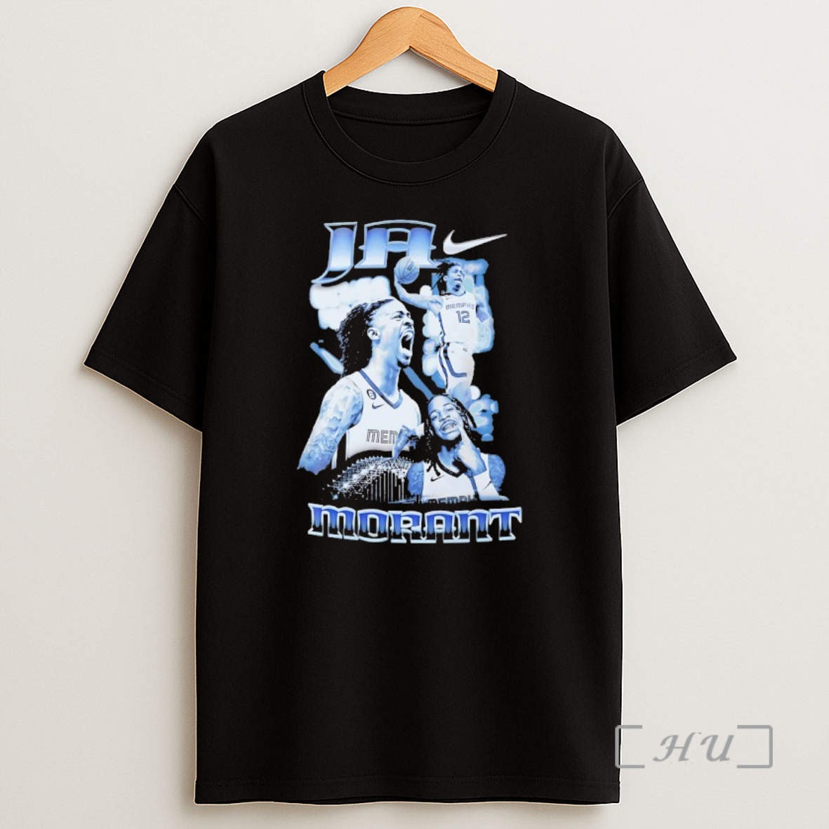 Officials Ja Morant Memphis Grizzlies Basketball Nike Logo Shirt Sweatshirt Tee