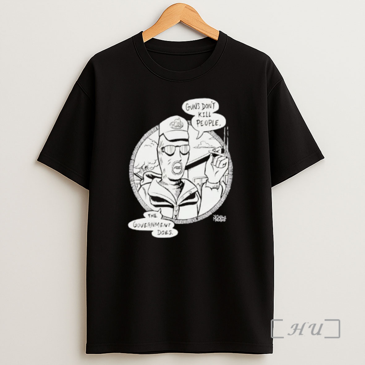 Officials Jablo Macabre Guns Dont Kill People The Government Does Shirt Sweatshirt Tee