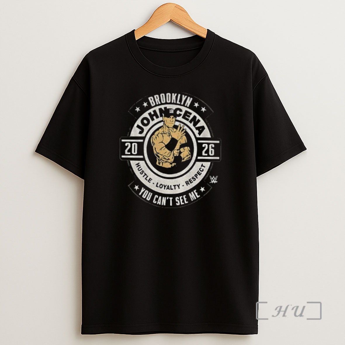 Officials John Cena Wwe 2026 Brooklyn Hustle Loyalty Respect You Cant See Me Shirt Sweatshirt Tee
