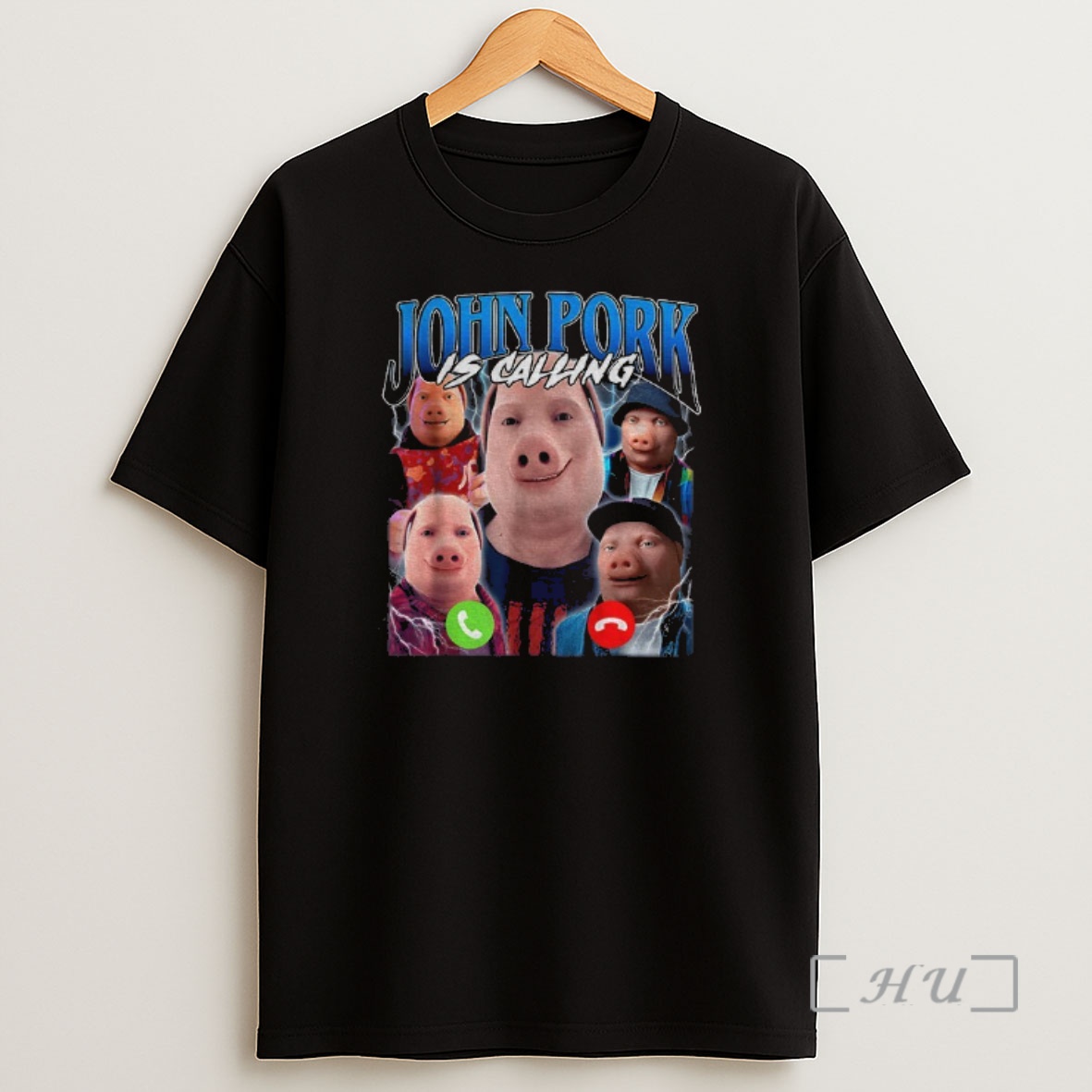 Officials John Pork Is Calling Graphic Shirt Sweatshirt Tee