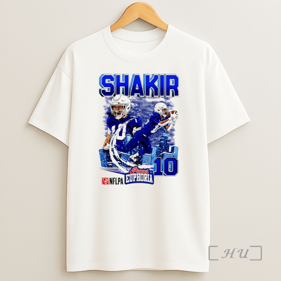 Officials Khalil Shakir 10 Buffalo Bills Wide Receiver Comic Circle Shirt Sweatshirt Tee
