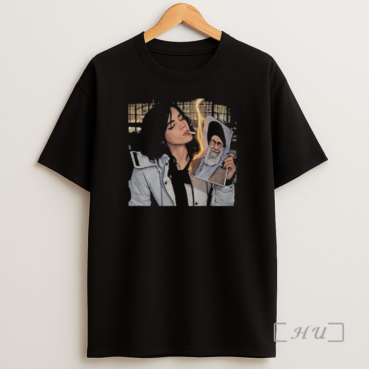 Officials Khamenei In Ashes Cigarette Of Rebellion Iran Revolution Shirt Sweatshirt Tee